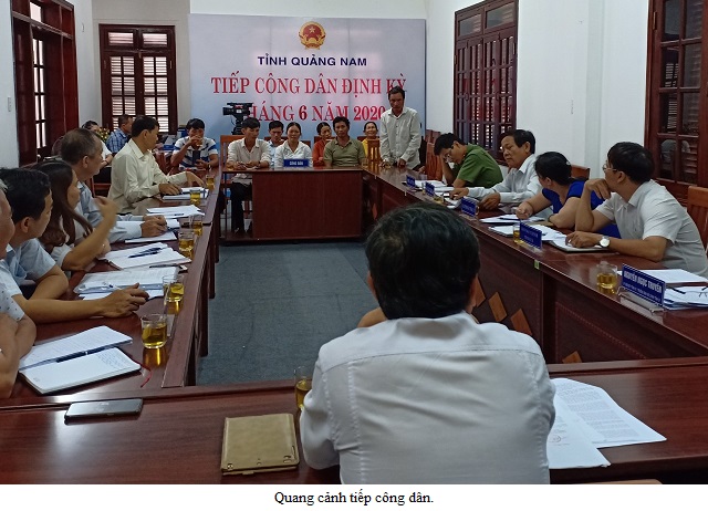 HĐND tỉnh Quảng Nam tiếpdân định kỳ tháng 6/2020
