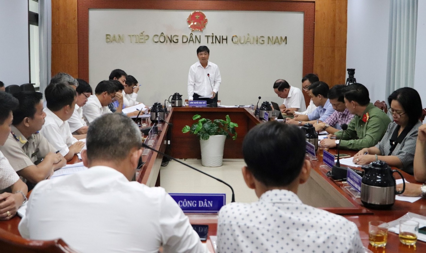 Tỉnh ủy tiếp công dân định kỳ tháng 6/2024